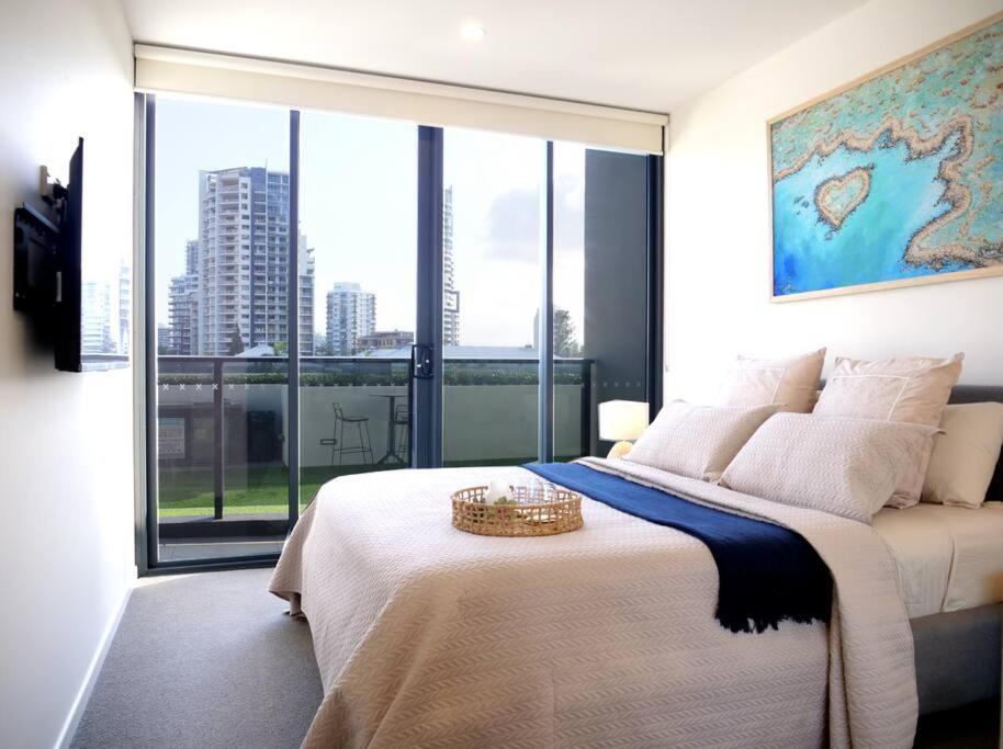 Modern 1 Brm Apartment With Pool Close To Beach Gold Coast Exterior foto